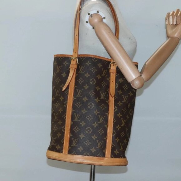 LOUIS VUITTON Monogram Bucket GM Shoulder Bag - Picture 1 of 15